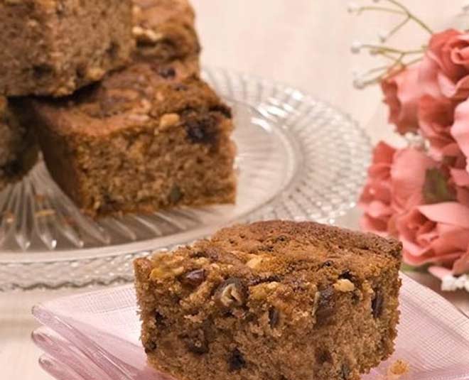 eggless date cake