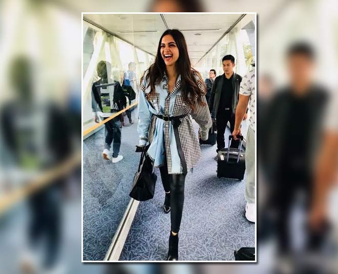 Deepika Padukone Makes A Stylish Entry At The Airport Ahead Of