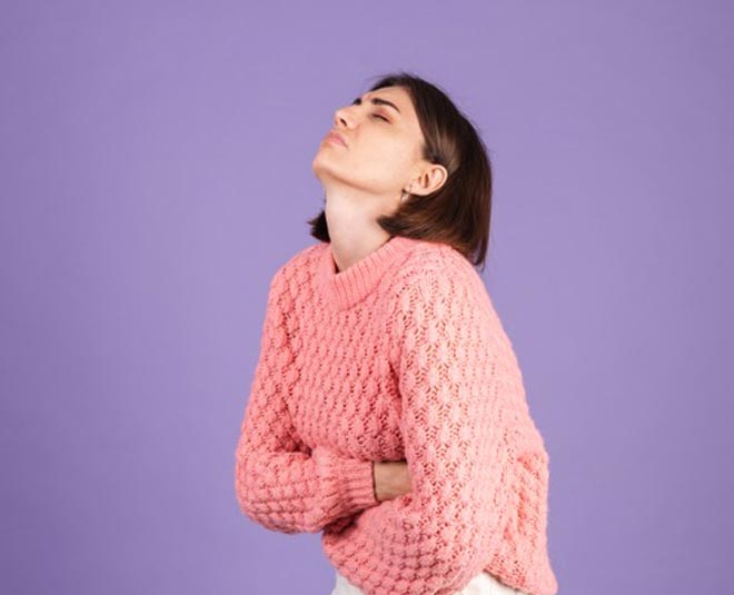 inside pain after eating banana