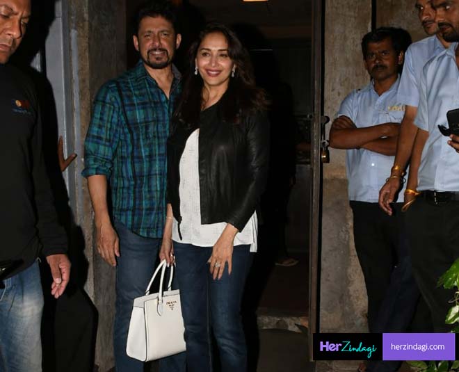 हसबैंड के साथ डिनर डेट madhuri dixit exclusive unseen pictures rare