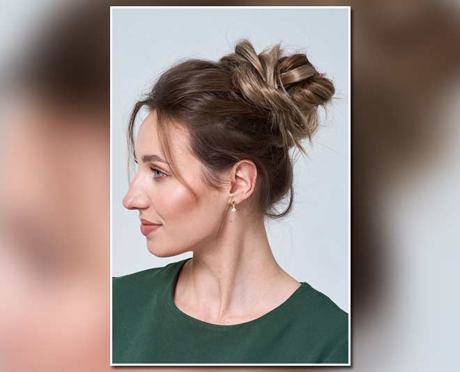 Blonde Messy Bun for Straight Hair - wide 6