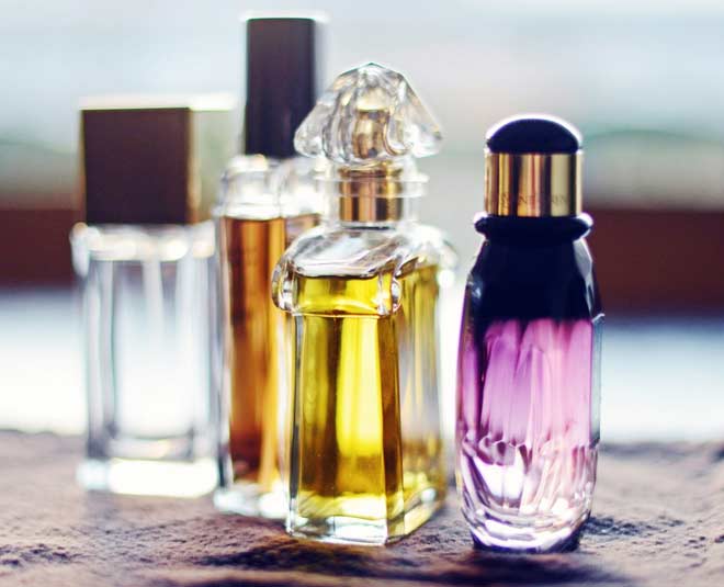 Perfume in a online bottle