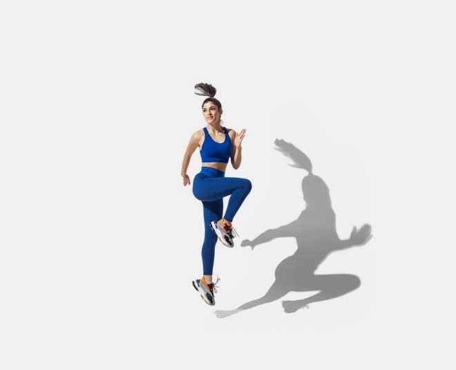 standing running inside 