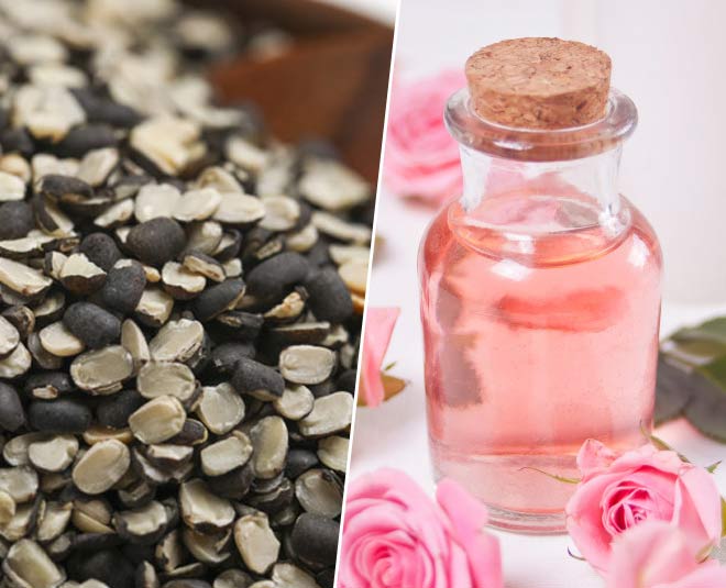 urad dal rose water