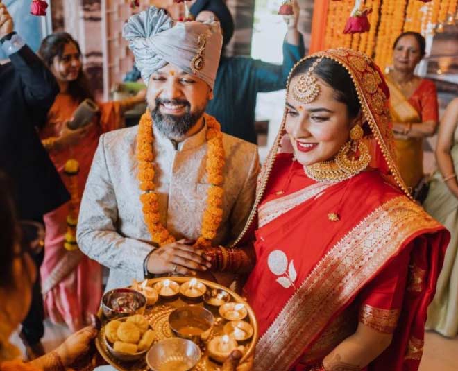 angira dhar and anand tiwari wedding