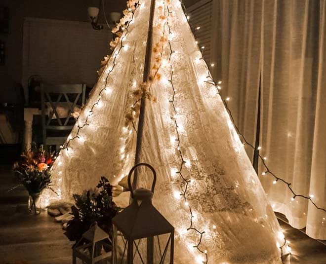 birthday decor with canopy