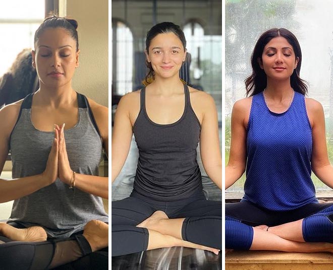 bollywood actresses who do  yoga