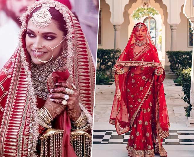 bridal outfits red bollywood divas sabyasachi mukherjee