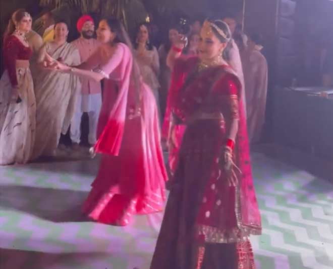 bride in dance