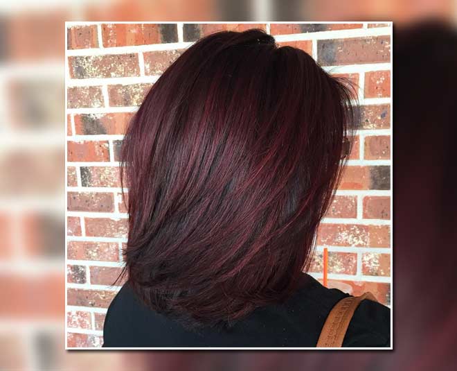 burdandy hair coloure