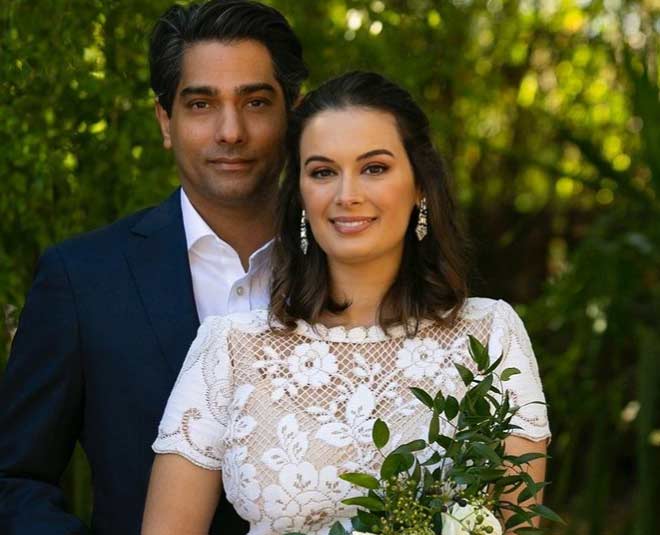 evlyn sharma and tushan bhindi wedding