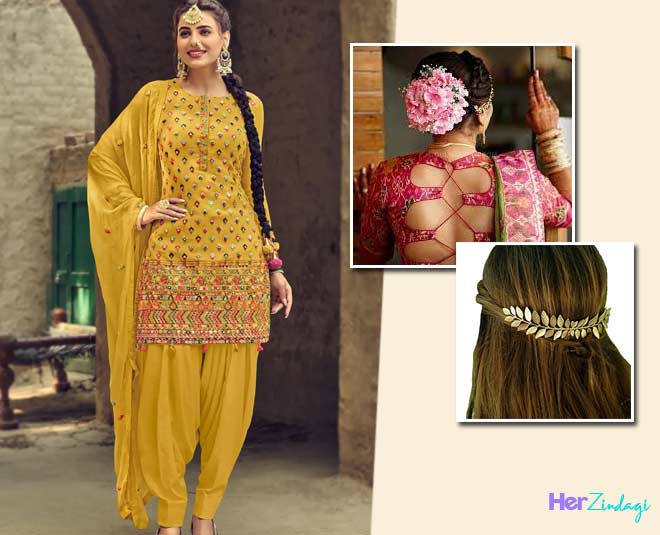 14 Latest Hairstyles For Sharara Wedding Dresses  Social Ornament
