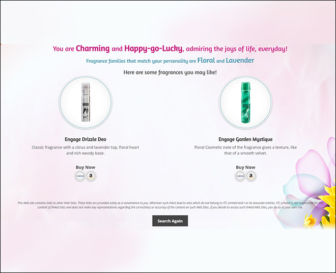 itc  engage  fragrance  finder  tool