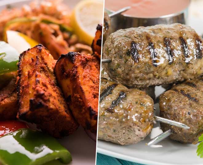 kebab variety india vegetarian non vegetarian