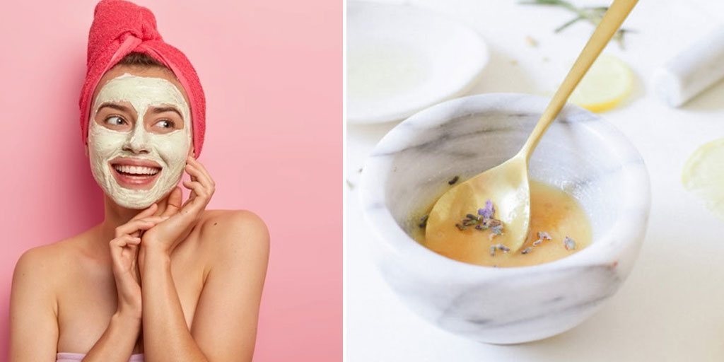 Lavender Leaf and Honey Face Mask for Dry Skin in Hindi lavender leaf