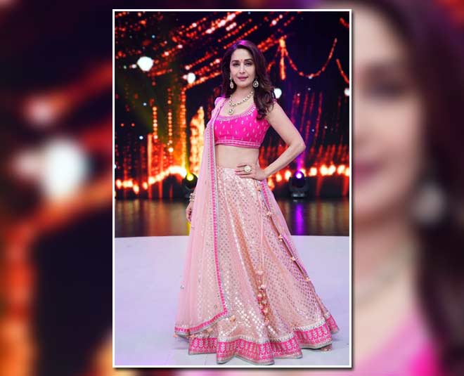 madhuri dixit lehanga look