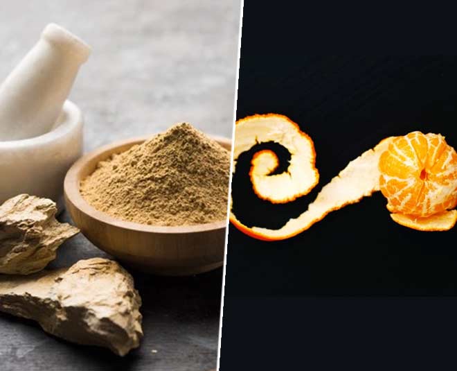 multani mitti orange peel face pack for dry skin