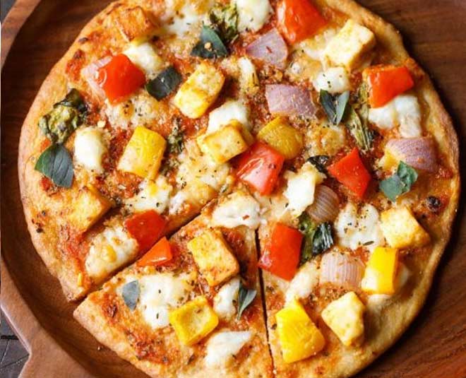 वेज पिज्जा pizza veg