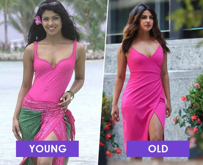 priyanka chopra young and old