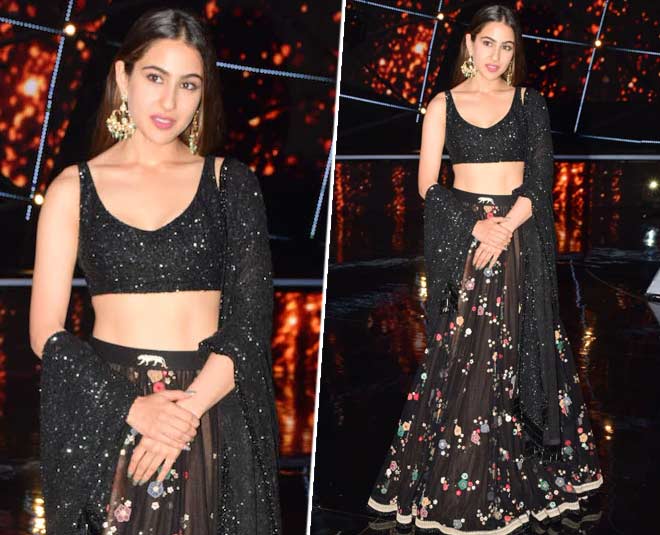 Deepika Padukone Sabyasachi Inspired Black Gold Lehenga Choli Set –  ShreeFashionWear