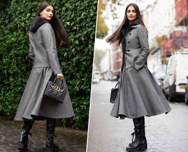 Sonam Kapoor Slays Trench Coat Dress For Dior Autumn-Winter Paris Show