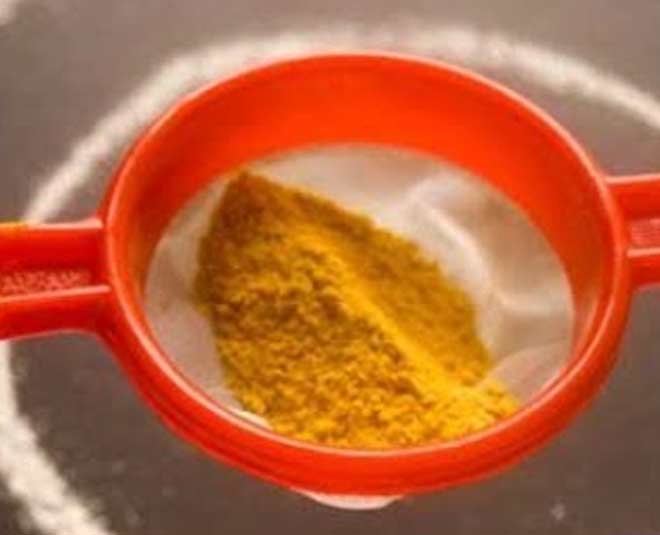 रंगोली बनाने के लिए करें इस्तेमाल- strainer for rangoli