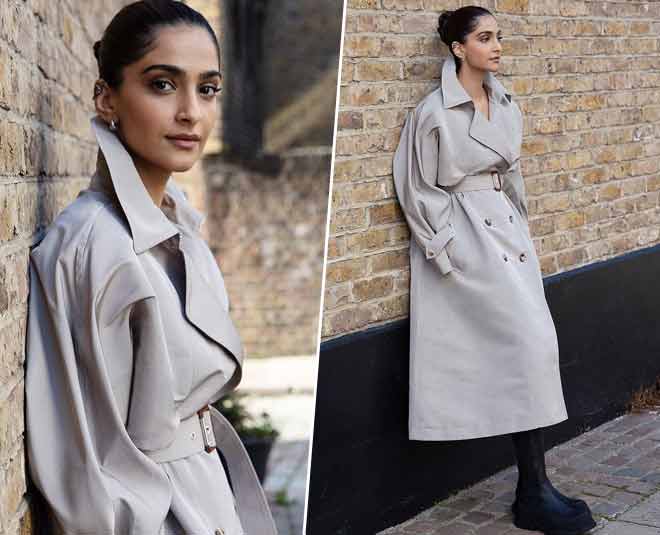 Sonam Kapoor Slays Trench Coat Dress For Dior Autumn-Winter Paris Show