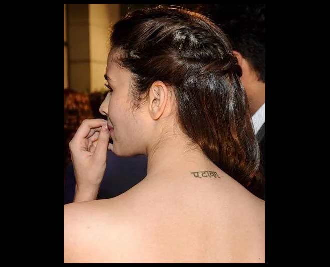 alia bhatt tattooo