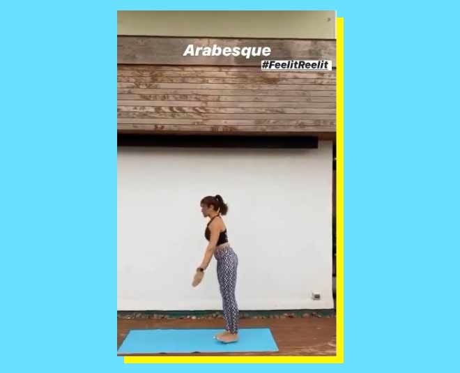 arabesque warm up