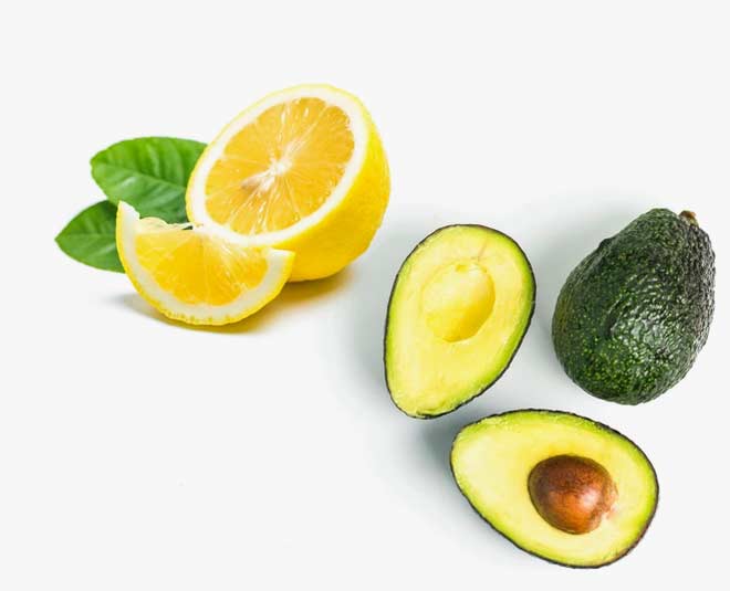 avocado and lemon