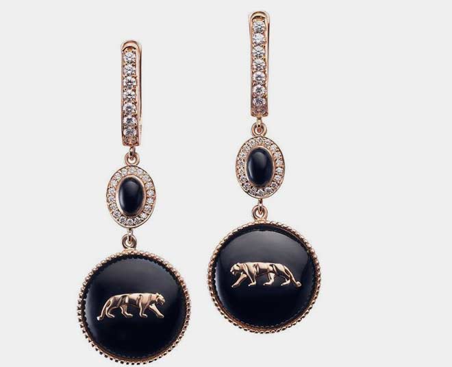 Iconic Earrings bengal tiger earrings