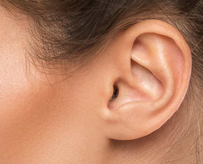 cleaning behind ears