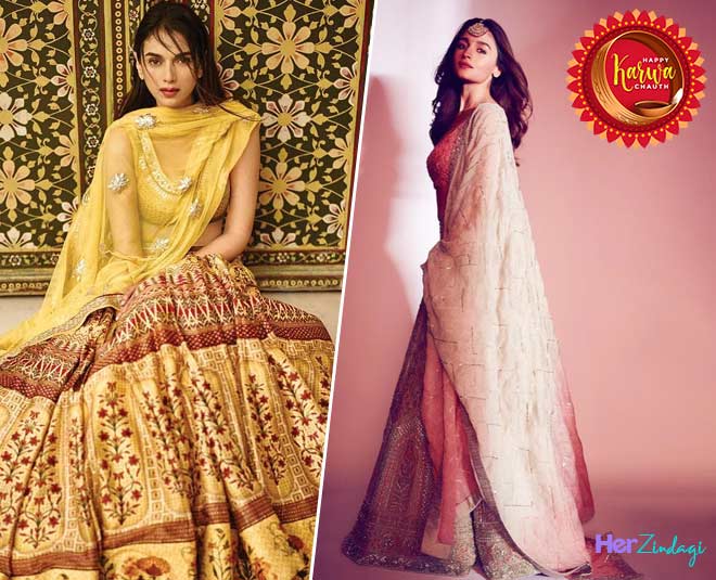 first karwa chauth outfits