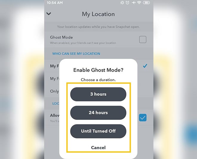 स्नैप मैप पर घोस्ट करने की ट्रिक ghost on snapchat
