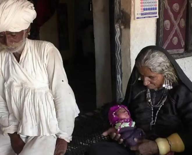 gujarat old woman gives birth through ivf