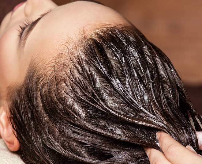 how to apply hair mask