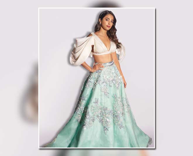 Pooja Hegde gives her cocktail dress an ethnic twist