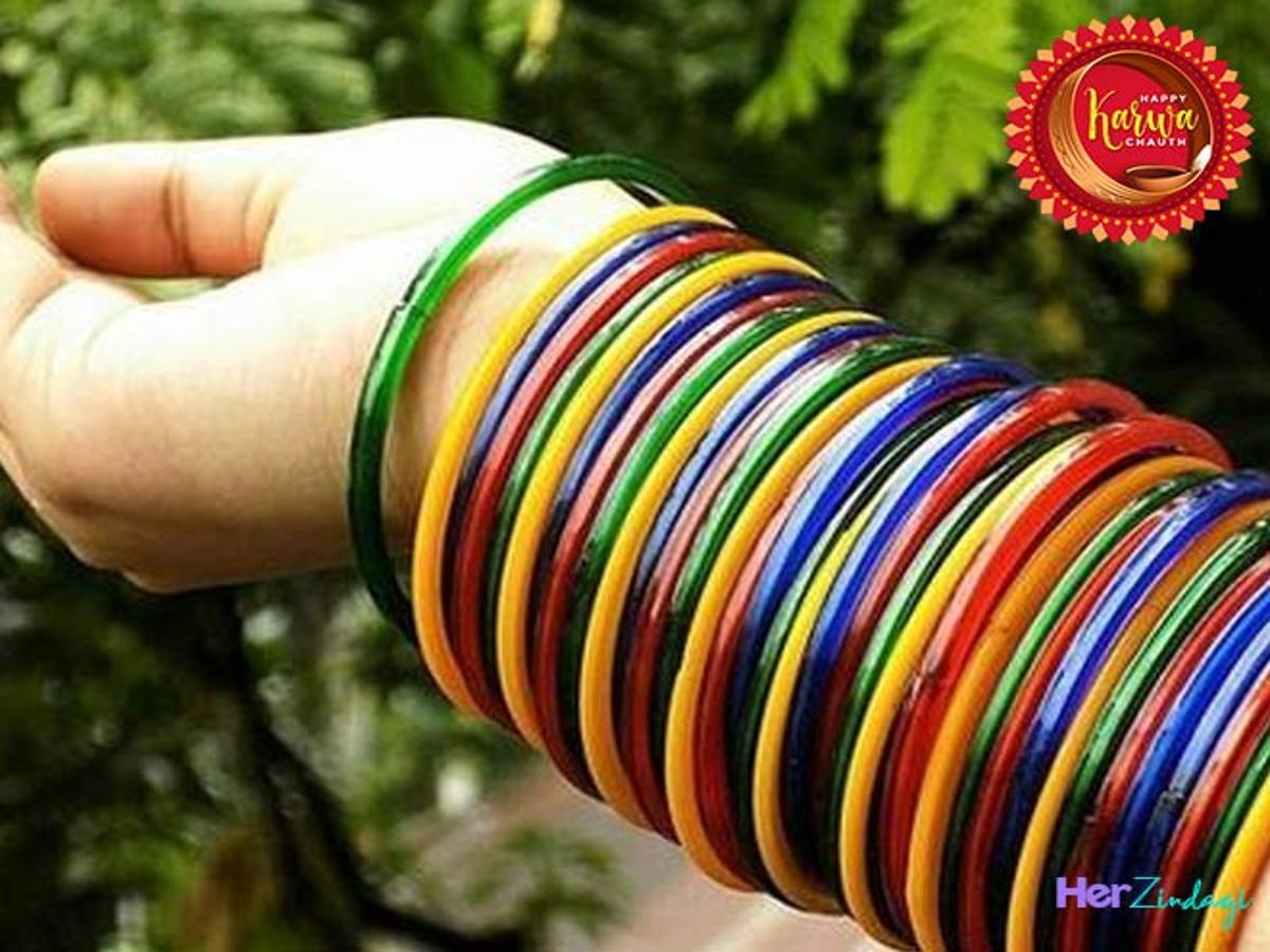 glass bangles for karwa chauth