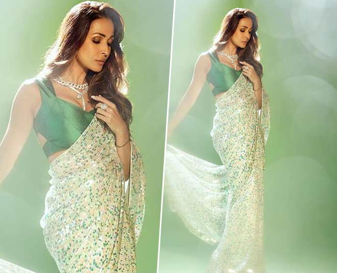 मलाइका अरोड़ा साड़ी लुक malaika arora saree designs