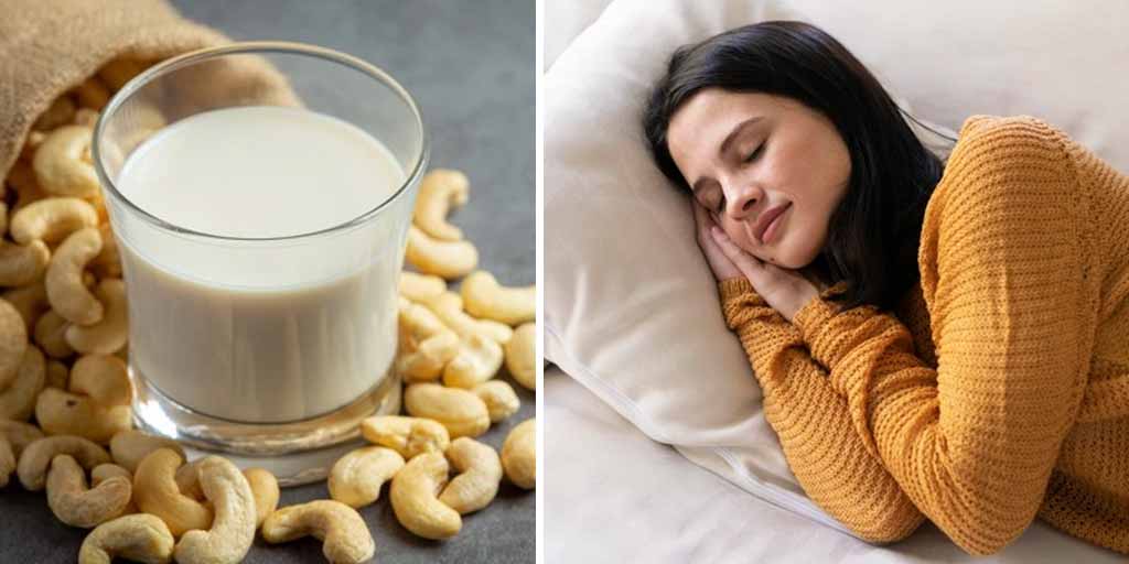 Milk Cashew Combo Drink For A Good Sleep By Rujuta Diwekar In Hindi