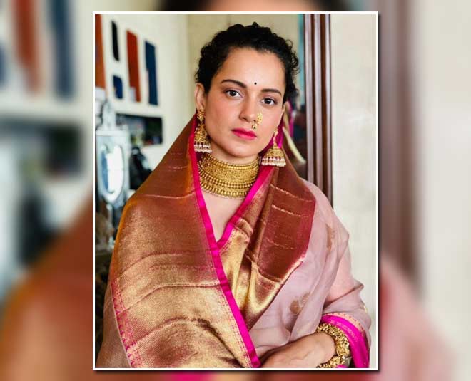 आठवां दिन navratri kangana pink look