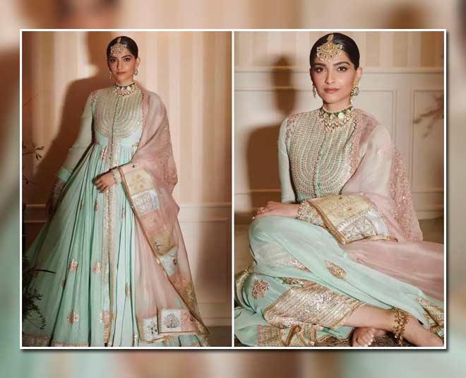 सातवां दिन navratri sonam light blue