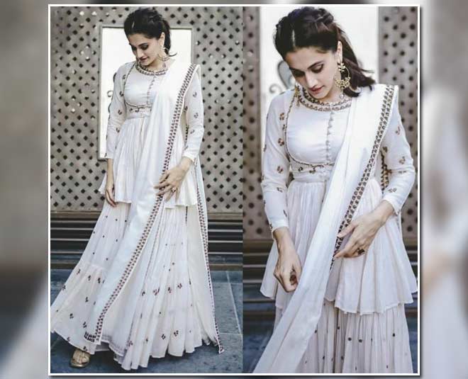 पांचवा दिन navratri white look