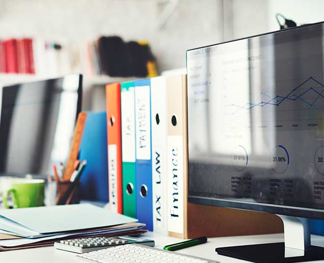 office and organizing papers