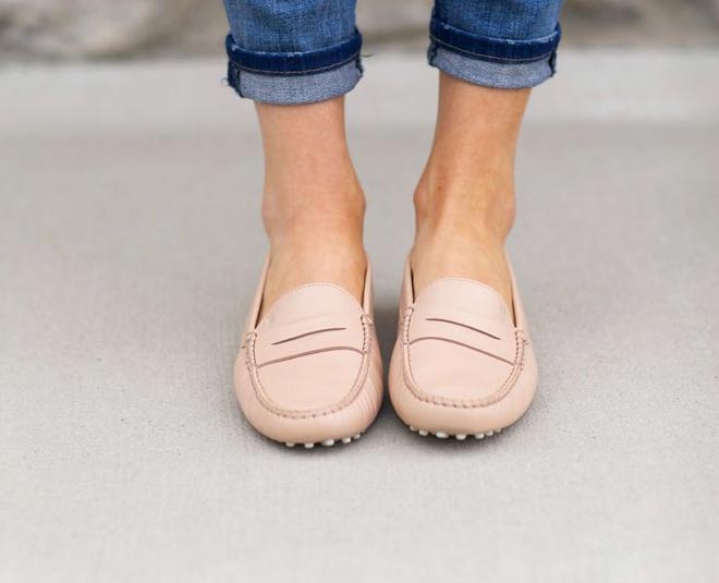 style footwear with jeans