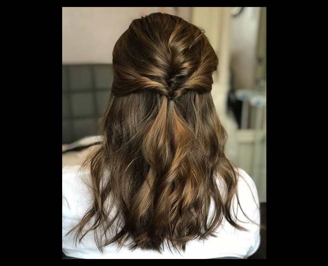 twisted layered hairstyle