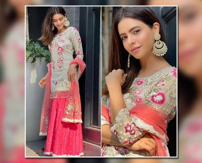 aamana sharif dupatta  draping