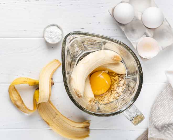 banana and egg hair mask