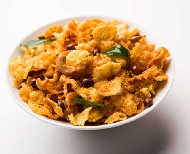 corn flakes chivda