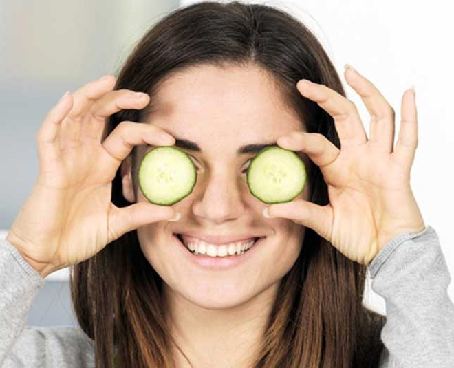 cucumber for get rid of sunken eyes